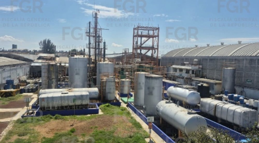 Galería: Desmantelan mini refinería ilegal en Tizayuca