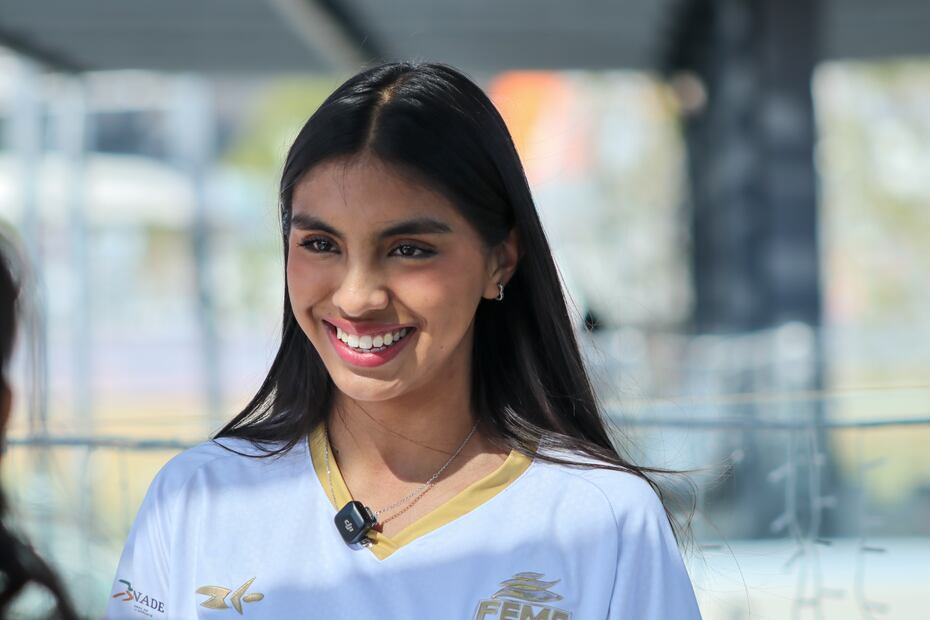 Paula Martínez, joven promesa del atletismo hidalguense que corre con rumbo al alto rendimiento internacional | Foto: Josué Ortiz