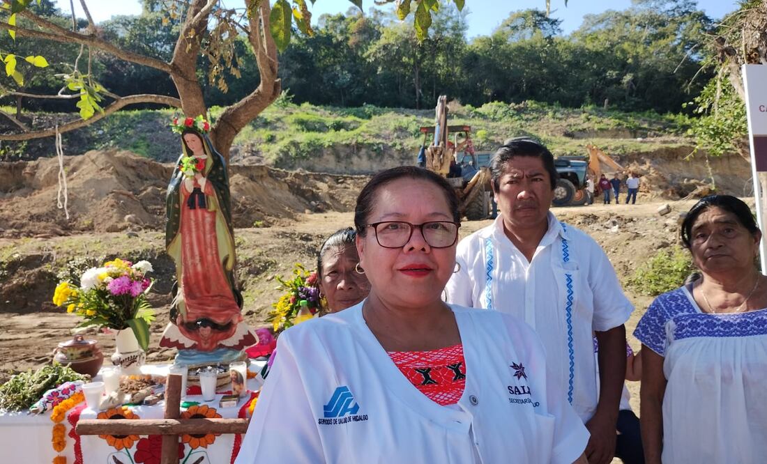Sonia Guillén Hernández responsable de las parteras y médicos tradicionales en la Huasteca Hidalguense I Foto Francisco Bautista