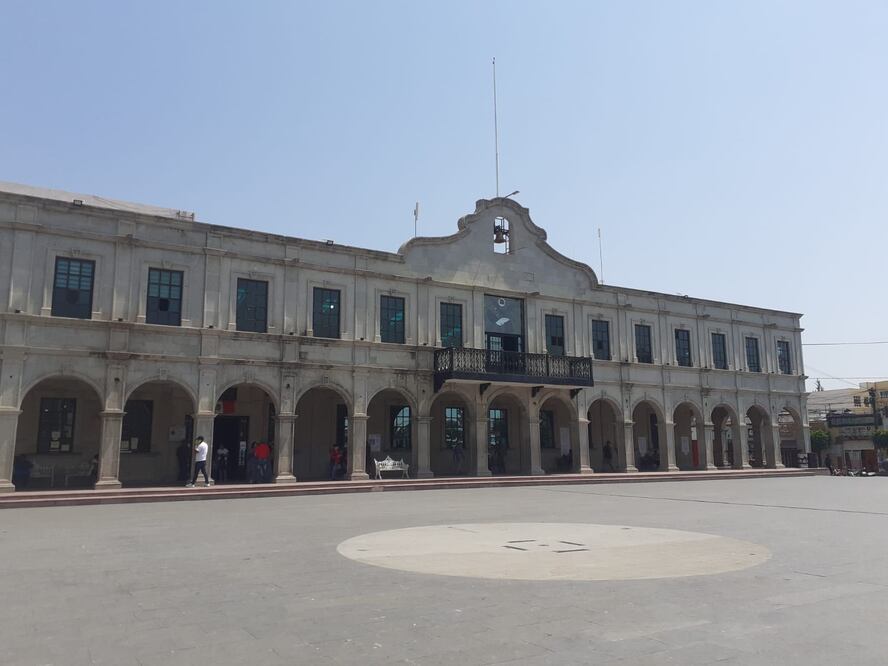 Presidencia municipal de Actopan I Foto: Erika Gutiérrez