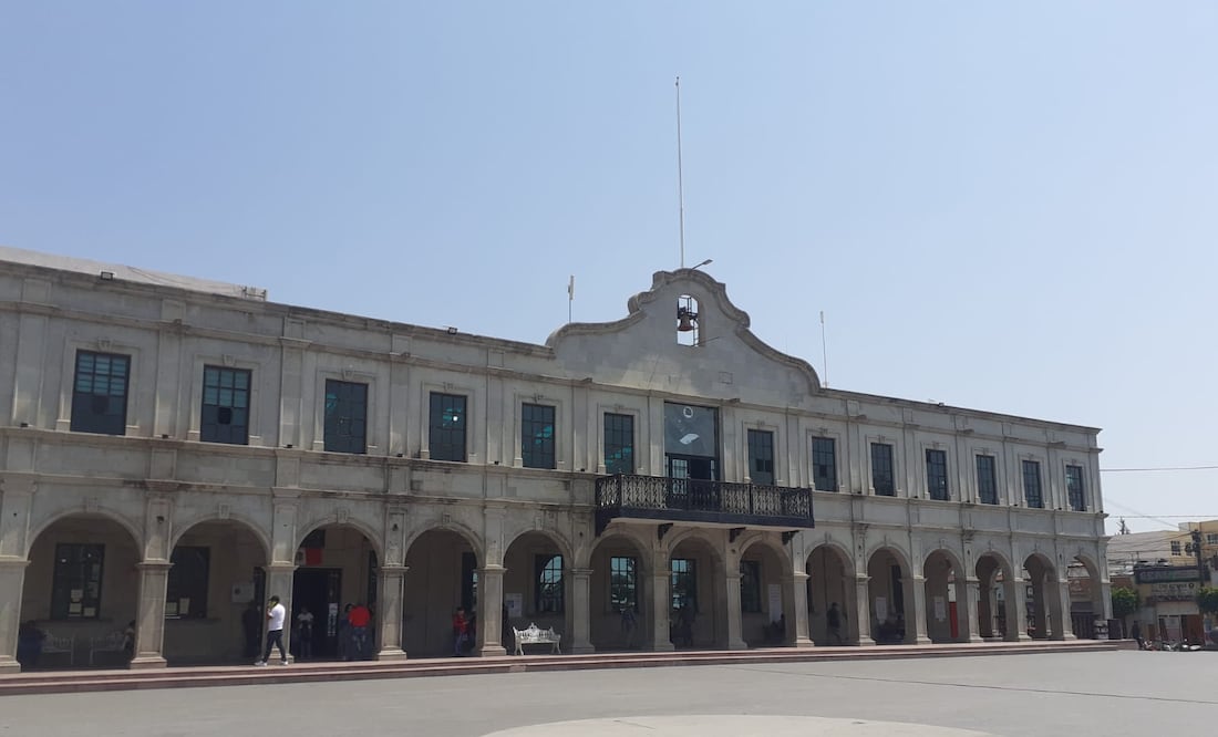 Presidencia municipal de Actopan I Foto: Erika Gutiérrez
