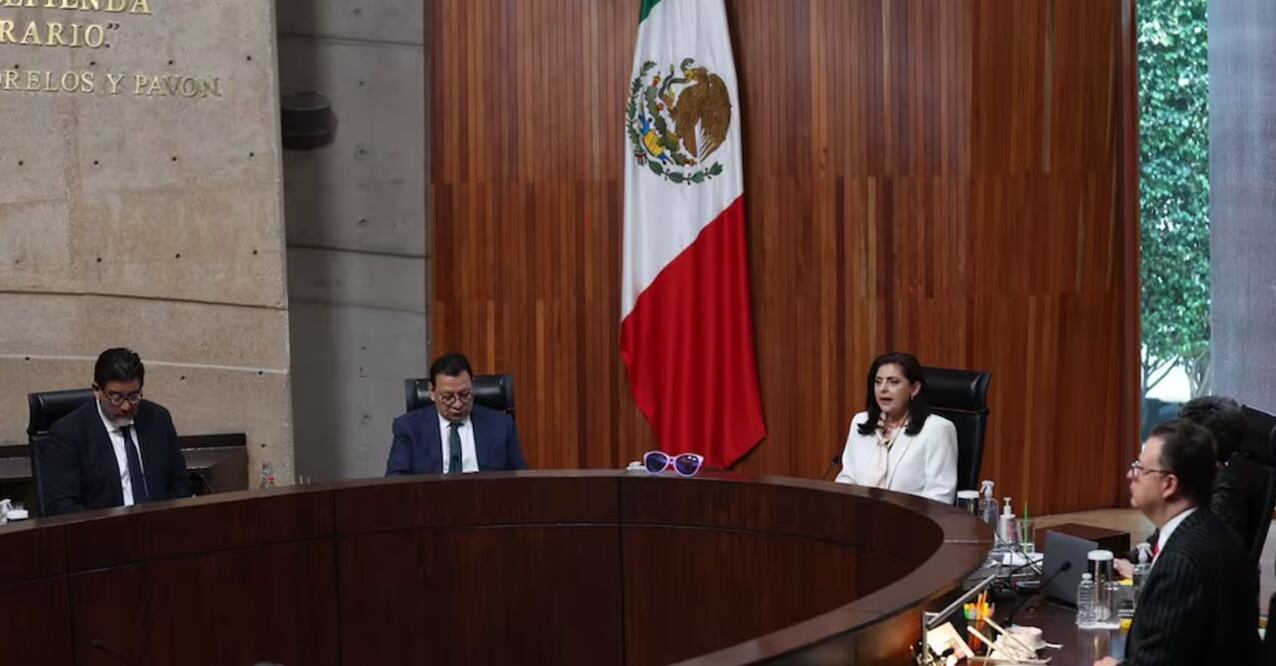 Tribunal Electoral valida elección presidencial y triunfo de Claudia Sheinbaum. Foto: Diego Simón Sánchez. EL UNIVERSAL