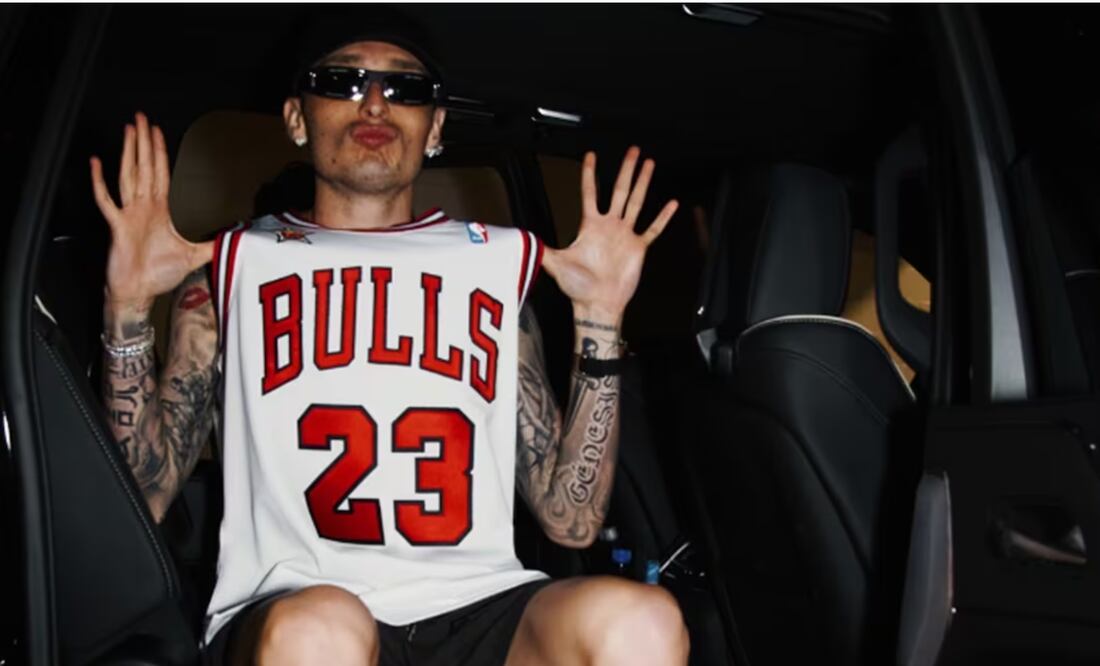 El cantante Peso Pluma. Foto: Instagram oficial.