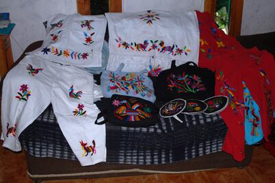 Artesanos de Tenango de Doria se manifiestan en Icathi