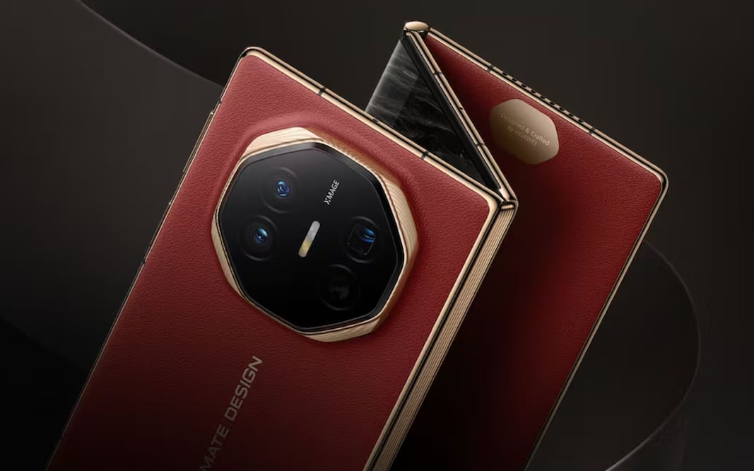 Huawei Mate XT Ultimate Design. Imagen: especial