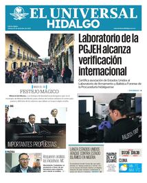 El Universal Hidalgo 26/12/25