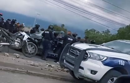 Detienen a dos asaltantes tras intensa persecución en Tizayuca