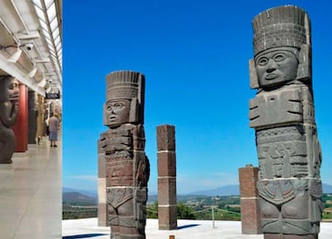 Arte tolteca bajo tierra en la Línea 1 en Canadá