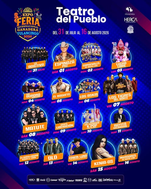 Revelan precios de la zona VIP del Teatro del Pueblo de la Expo Feria Tulancingo 2026 | Facebook: Expo Feria Internacional Ganadera Tulancingo 2026