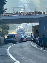 Pobladores de Acaxochitlán bloquean la carretera México-Tuxpan