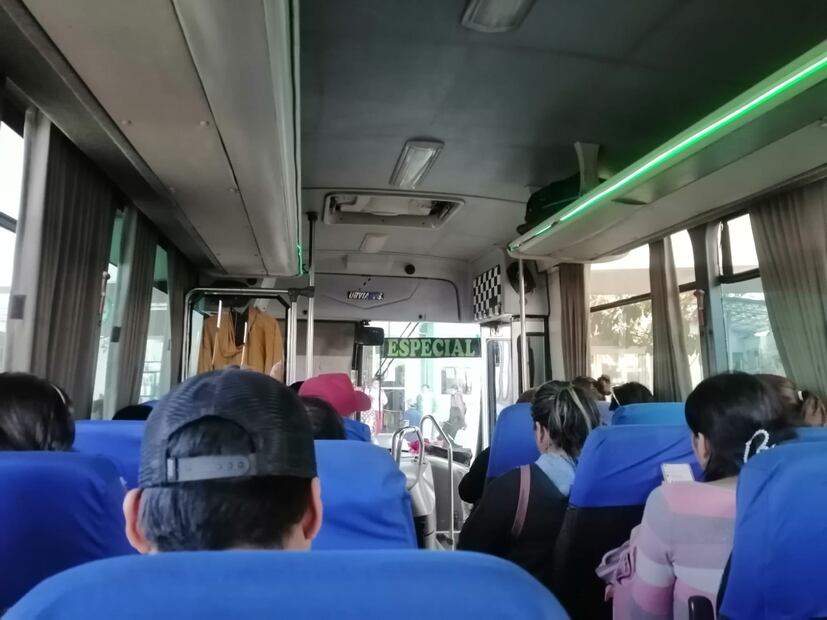 Corridas de autobuses insuficientes en ruta de Tulancingo a Pachuca n| Foto: Grisel Lira