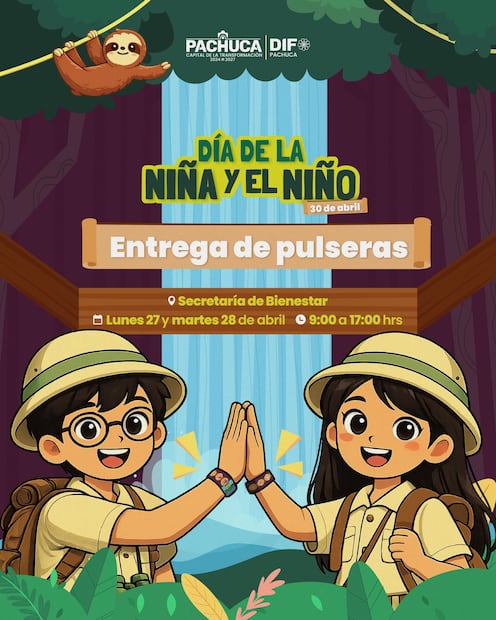 Pulseras, el pase obligatorio para la fiesta infantil en Pachuca | Facebook: Jorge Alberto Reyes