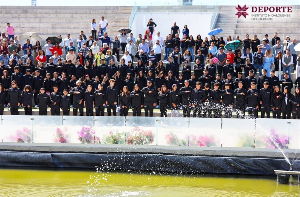 El contingente está conformado por 300 atletas que competirán en 28 disciplinas, reflejo del crecimiento y diversidad del talento deportivo en la entidad. I Foto: Deporte Hidalgo