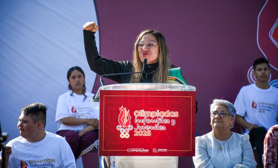 La campeona mundial de boxeo Mayelli Rosquero, originaria de Ixmiquilpan, fue nombrada embajadora de las Olimpiadas. I Foto: FB Emanuel Hernández
