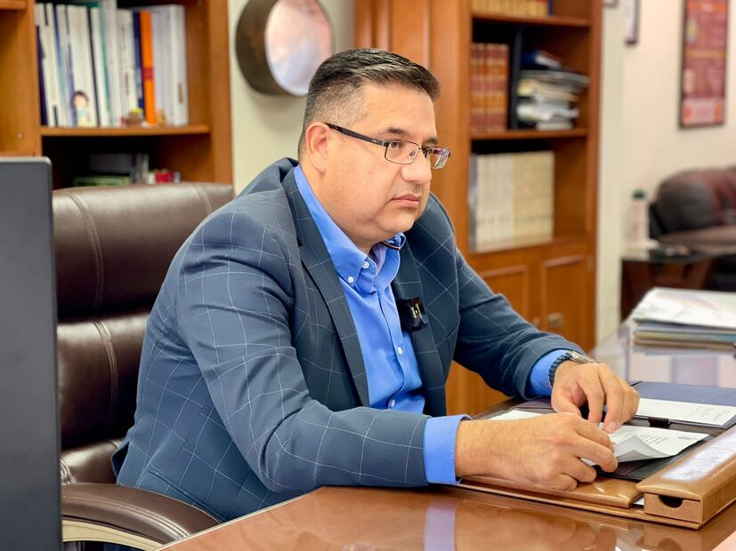 Jorge Valverde Islas,  titular de la Auditoría Superior del Estado de Hidalgo (ASEH) I Foto: Marco Carrillo