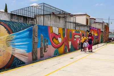 En Tizayuca realizan el mural más grande del Estado de Hidalgo