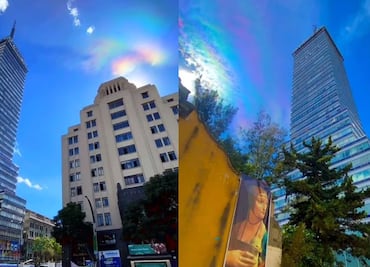 ¿Cómo se produce el "Arcoíris de fuego" en CDMX?
