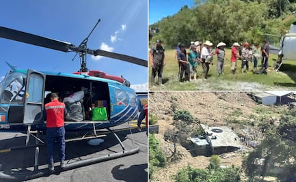 Ciudadanos organizan acopio y traslado de víveres por aire tras lluvias