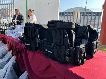 Mineral de la Reforma refuerza a su policía con nuevo equipamiento y tecnología