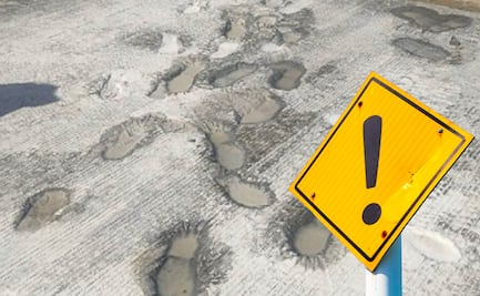 Reapertura de cruce en Pachuca se retrasa por daños en concreto recién colocado