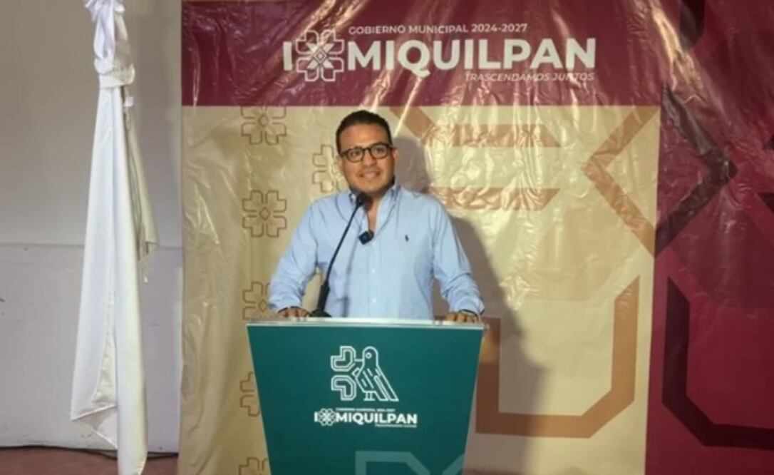 Emanuel Hernández, presidente municipal de Ixmiquilpan I Foto: Espeical