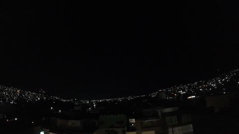 Se registran apagones en gran parte de Hidalgo