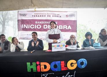 Inicia construcción del majestuoso arco de bienvenida en Tenango de Doria