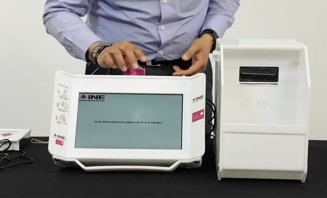 Urnas electrónicas I Foto: Central Electoral