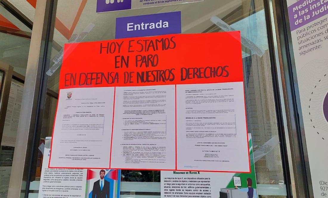 Sede del Poder Judicial de la Federación sobre Camino Real, Pachuca, Hidalgo  Foto: Lorena Rosas