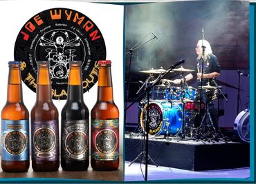 Joe Wyman The Black Outs: la cerveza artesanal inspirada por el exbaterista de Scorpions