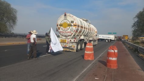 Liberan el Arco Norte tras 30 horas de bloqueo de campesinos en Tula