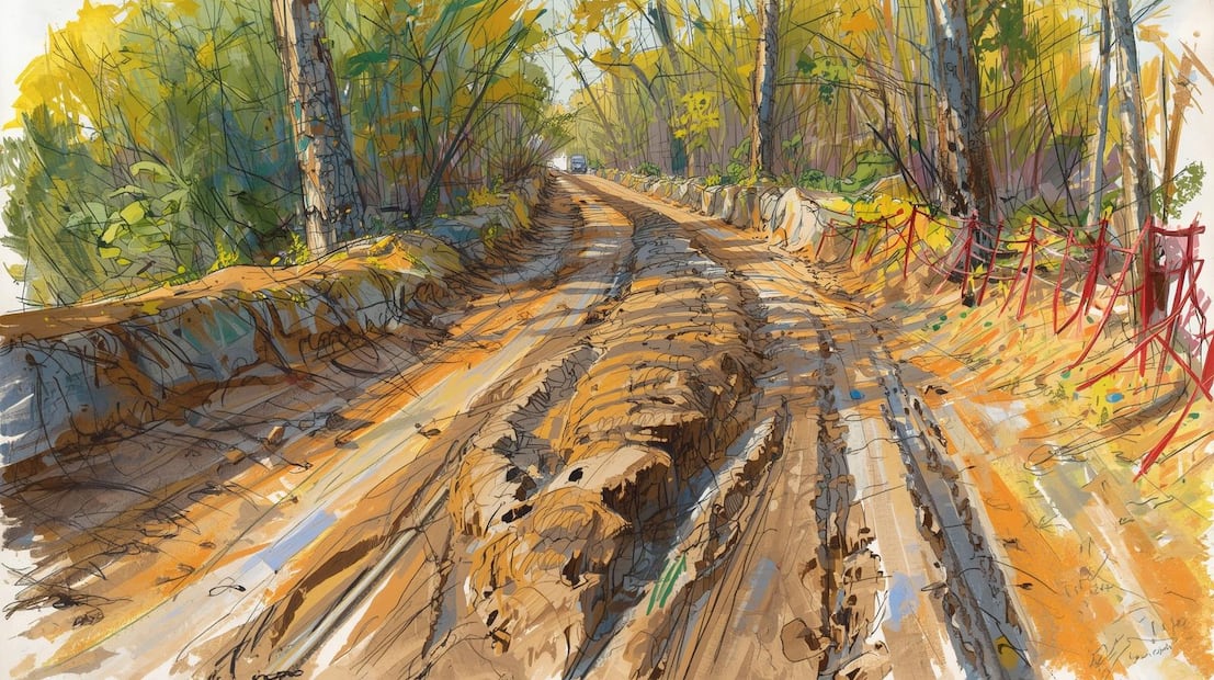 El programa “Construye tu camino”, cuyas reglas de operación emitió la Secretaría de Infraestructura Pública y Desarrollo Urbano Sostenible (SIPDUS) enfocadas a 88 mil 549 residentes de localidades con accesos de terracería I Foto: Canva Ia