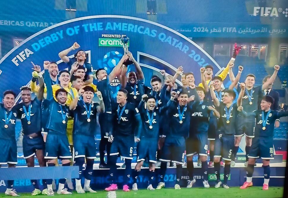 Pachuca derrotó al Botafogo y se llevó el Derbi de las Américas I Foto: Captura de Pantalla