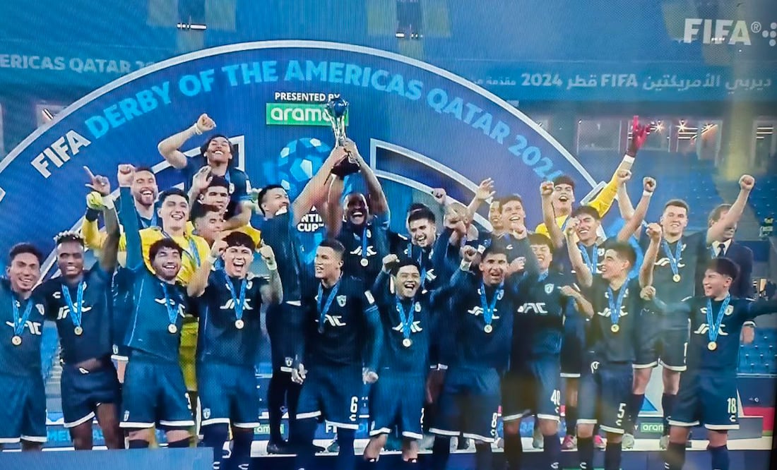 Pachuca derrotó al Botafogo y se llevó el Derbi de las Américas I Foto: Captura de Pantalla