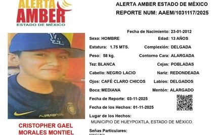 Continúan labores de búsqueda de Christopher Gael en Tizayuca y zona metropolitana