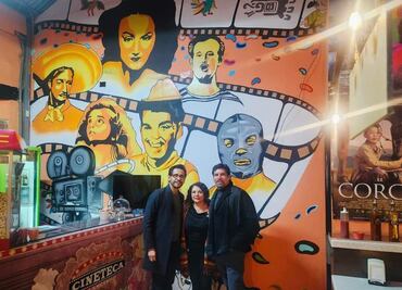 Alberto Estrella revive la esencia del cine mexicano en su visita a la Cineteca de Tulancingo