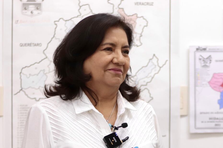 Edda Vite Ramos, presidenta del Patronato del Sistema DIF de Hidalgo I Foto: Luis Soriano