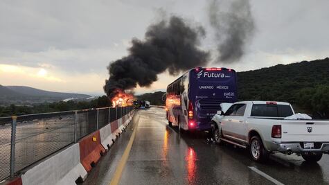 Se reporta cierre del Arco Norte en ambos sentidos por accidentes
