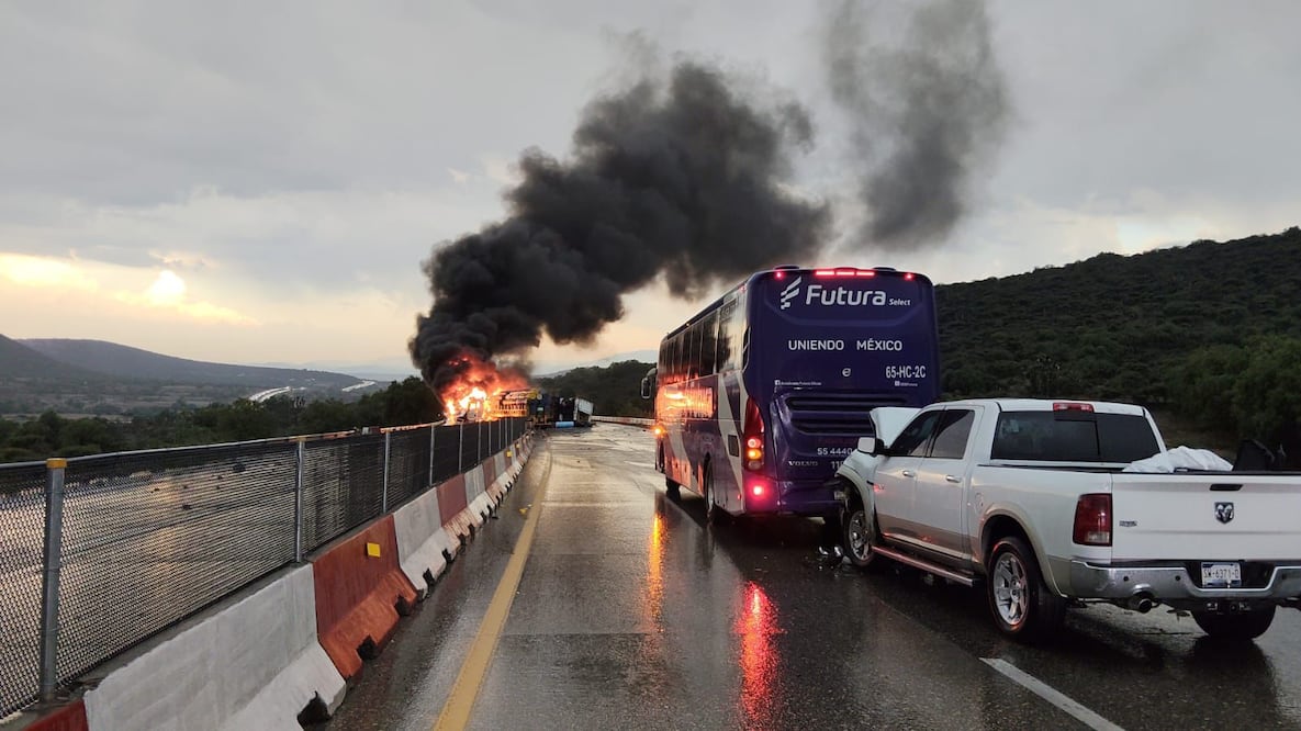 Accidente Arco Norte I Foto: Especial