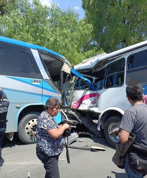 Accidente en la autopista México-Pachuca deja 14 lesionados | Foto: Especial