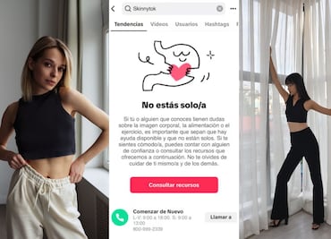 TikTok restringe contenido de “SkinnyTok” tras alerta por promoción de hábitos alimenticios peligrosos