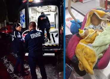 Abandonan a una bebé afuera de tienda de conveniencia en Pachuca