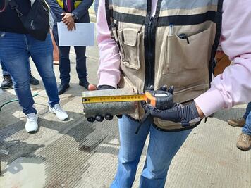 Ciudadanos supervisan calidad de obras públicas en Tulancingo