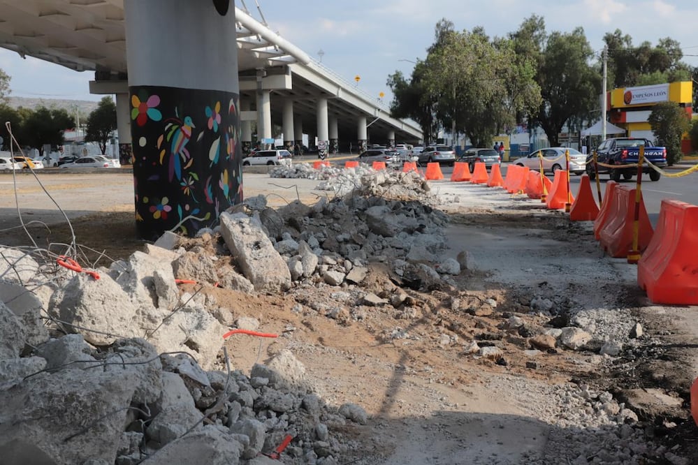 Los cierres parciales en la zona se prolongan por la noche | Foto: Luis Soriano