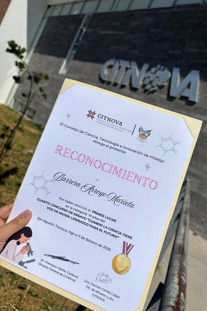 Una voz joven que rompe inercias en la ciencia hidalguense | Foto: UAEH