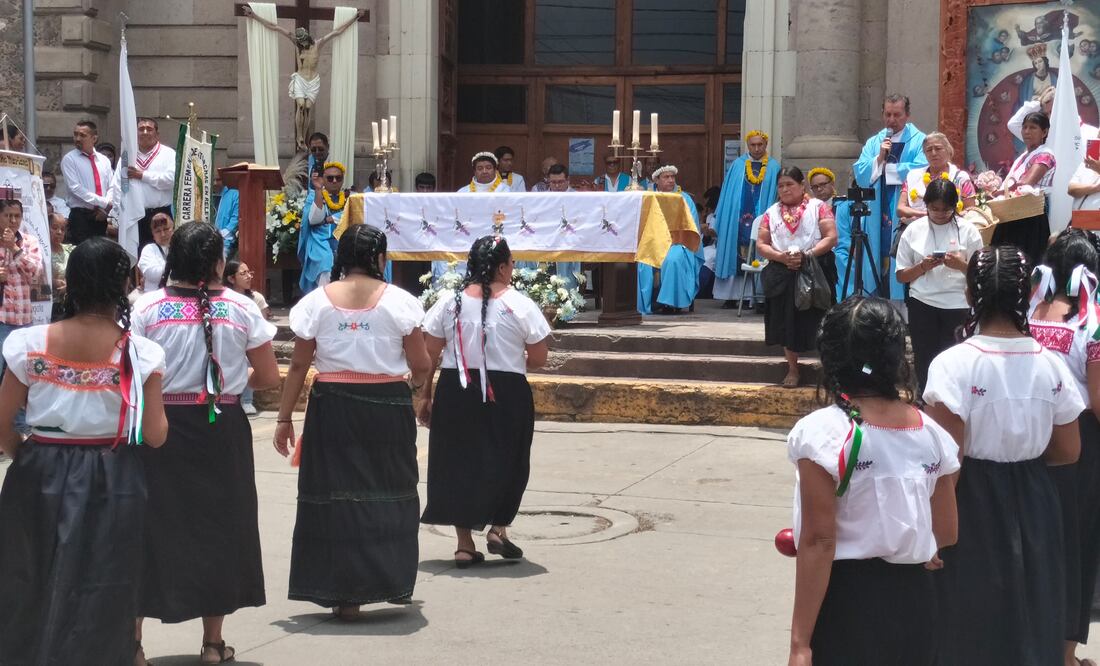 Recibió Tulancingo peregrinaciones de Puebla I Foto: Grisel Lira