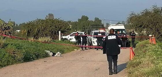Hallan cuerpo sin vida en camino de terracería en Actopan