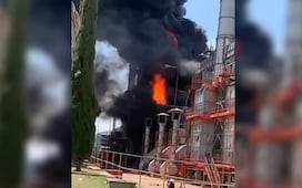Explosiones y humo en refinería de Tula generan alarma entre vecinos