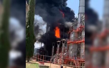 Explosiones y humo en refinería de Tula generan alarma entre vecinos