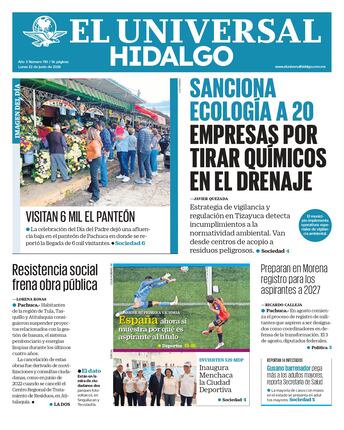 El Universal Hidalgo 22/06/26